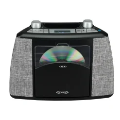 Jensen Portable Bluetooth CD Music System (Black)
