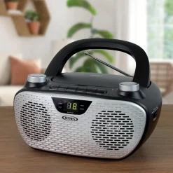 Jensen Portable Stereo Compact Disc Player with AM/FM Stereo Radio