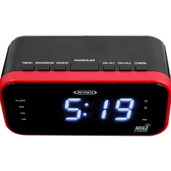 Jensen Stereo AM/FM Weather Band Clock Radio with Weather Alert