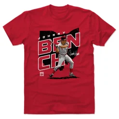 Johnny Bench Player Map K WHT