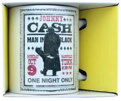 Johnny Cash One Night Only 11 Ounce Ceramic Mug