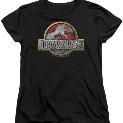 Jurassic Park - Metal & Gold Logo