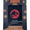 Jurassic Park "I Survived" Die-Cut Photo Frame | Holds 4 x 6 Inch Photos