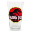 Jurassic Park Logo Pint Glass | Holds 16 Ounces