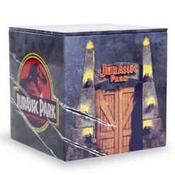 Jurassic Park Tin Storage Box Cube Organizer With Lid | 4 Inches