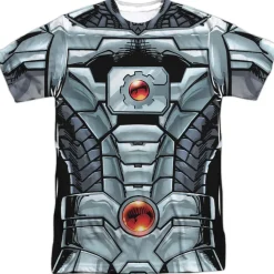 Justice League - Cyborg (front & back)
