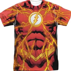 Justice League - Flash 52 Bolt (front & back)