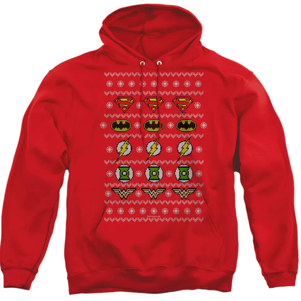 Justice League - Justice Shields Christmas Sweater