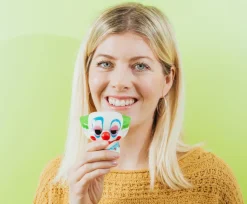 Killer Klowns From Outer Space Shorty 2-Ounce Sculpted Ceramic Shot Glass