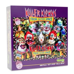 Killer Klowns From Outer Space Kollage B 1000-Piece Jigsaw Puzzle For Adults | 28 x 20 Inches