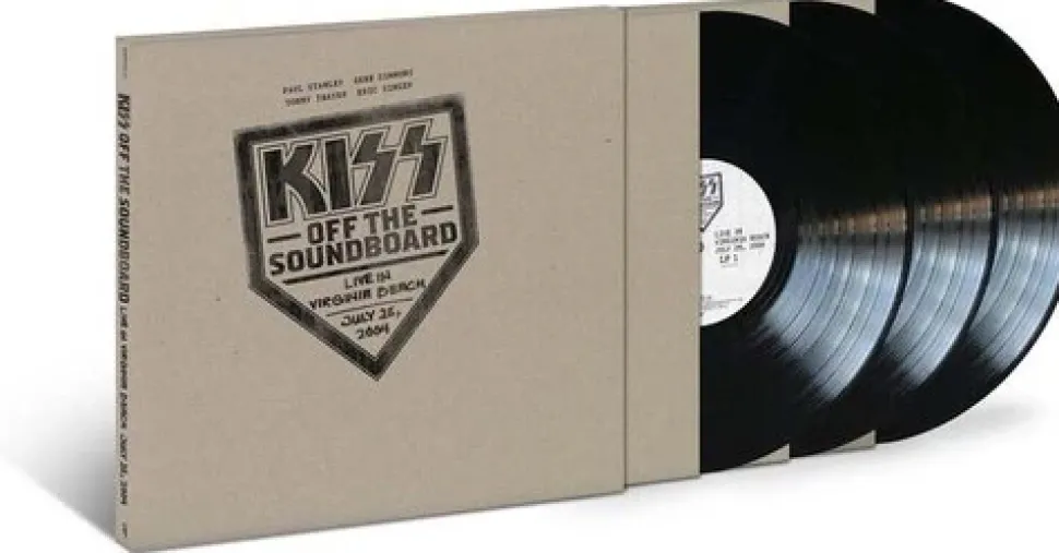 Kiss Off The Soundboard: Live In Virginia Beach 3xLP (Vinyl) - Kiss