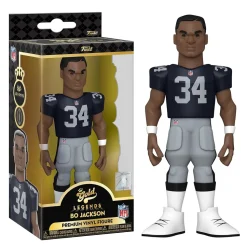 LA Raiders NFL Funko Gold 5 Inch Vinyl Figure | Bo Jackson