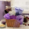Lavender Relaxation Spa Gift Basket
