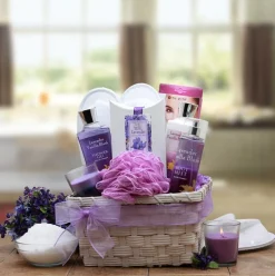 Lavender Spa Gift Basket