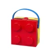 LEGO Lunch Box With Handle, Bright Red