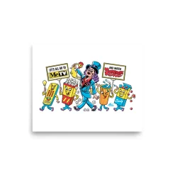 Let's All Go Svengoolie® Art Print by Mitch O'Connell (2022 Series)