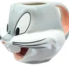 Looney Tunes Bugs Bunny Sculpted Ceramic Mug | Holds 22 Ounces