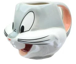 Looney Tunes Bugs Bunny Sculpted Ceramic Mug | Holds 22 Ounces