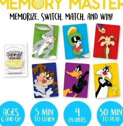 Looney Tunes Memory Master Card Game