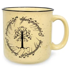 Lord of the Rings Gondor Elven Text 20oz Ceramic Camper Mug