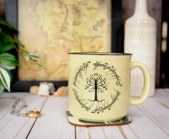 Lord of the Rings Gondor Elven Text 20oz Ceramic Camper Mug