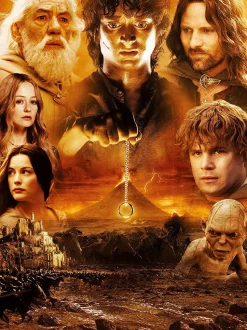 Lord of the Rings Mount Doom 1000 Piece Jigsaw Puzzle