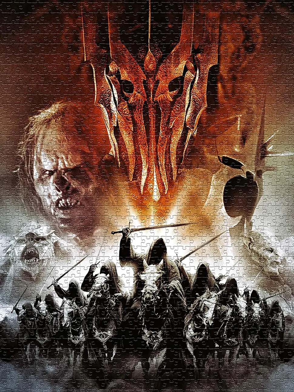 Lord of the Rings The Host of Mordor 1000 Piece Jigsaw Puzzle