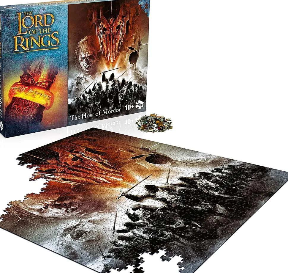 Lord of the Rings The Host of Mordor 1000 Piece Jigsaw Puzzle
