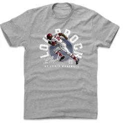 Lou Brock Emblem WHT