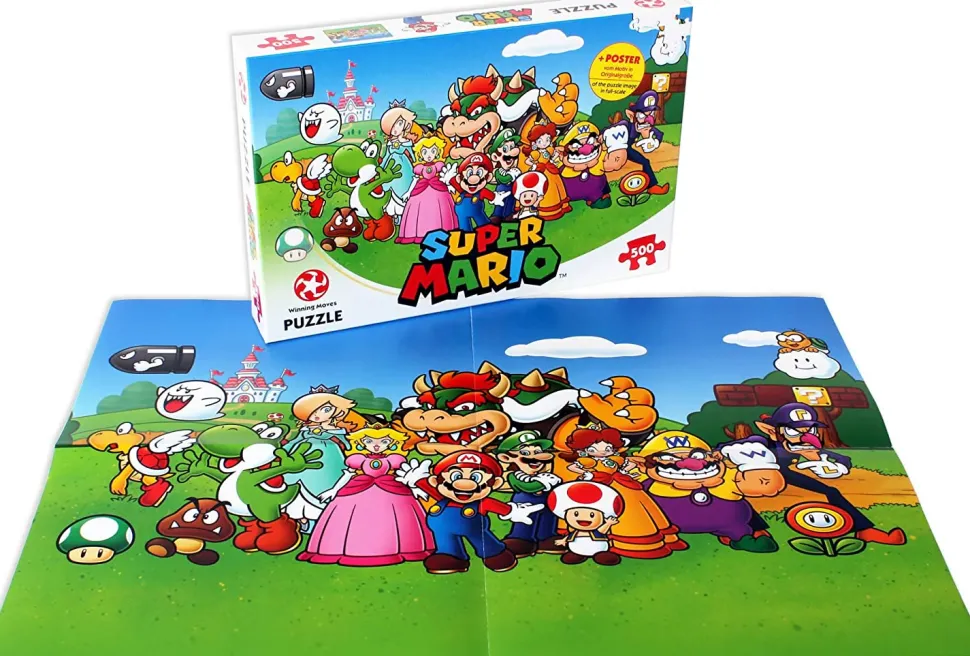 Mario and Friends 500 Piece Jigsaw Puzzle