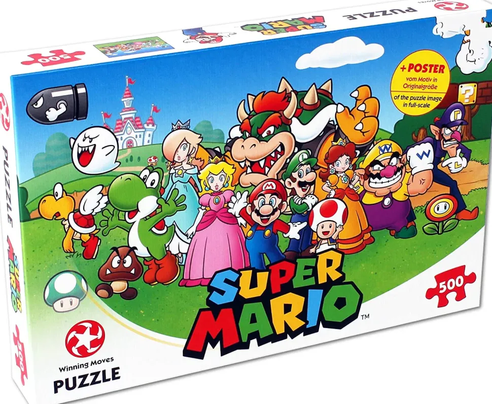 Mario and Friends 500 Piece Jigsaw Puzzle