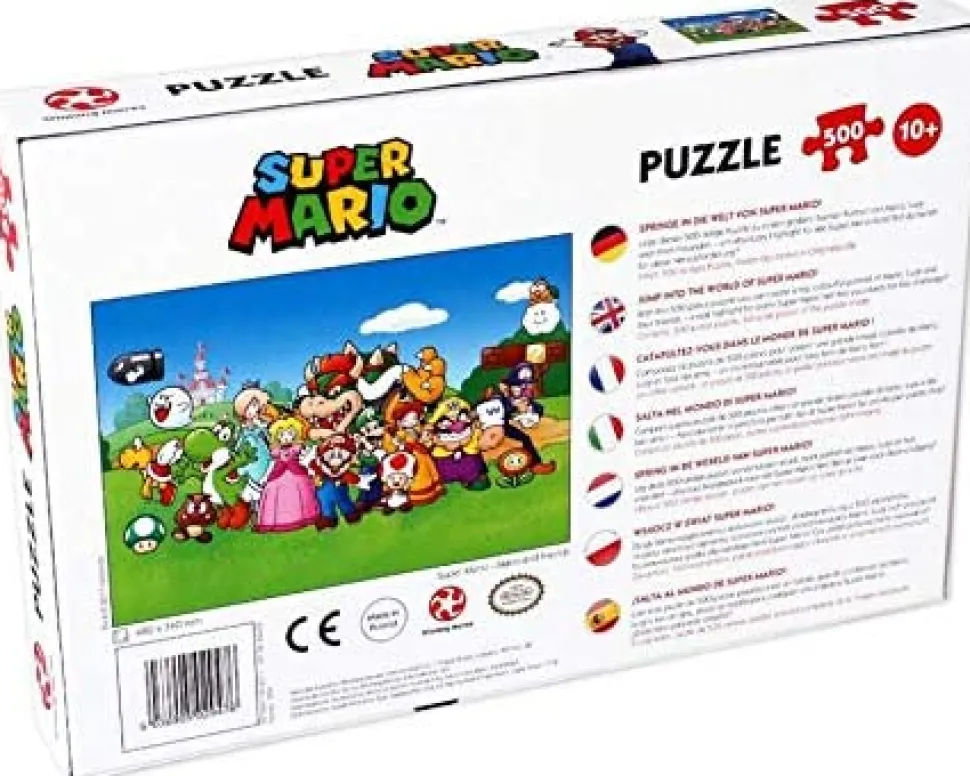 Mario and Friends 500 Piece Jigsaw Puzzle