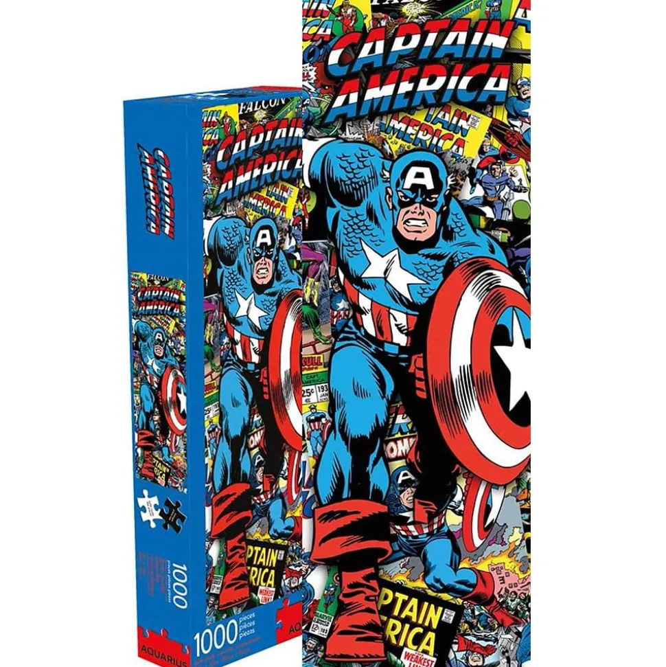 Marvel Captain America 1000 Piece Slim Jigsaw Puzzle