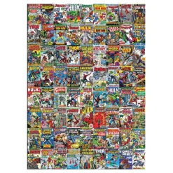 Marvel Comics Covers Superheroes 3000-Piece Jigsaw Puzzle