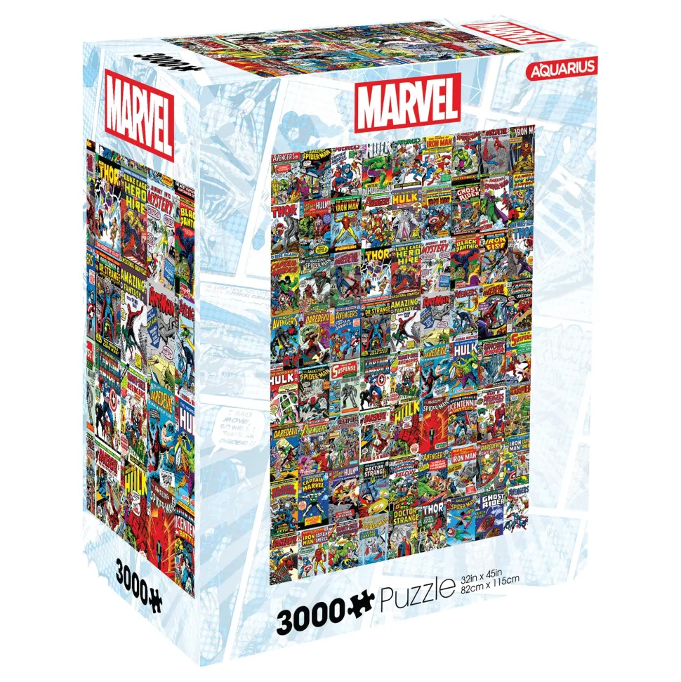 Marvel Comics Covers Superheroes 3000-Piece Jigsaw Puzzle