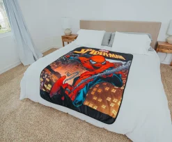 Marvel Comics Spider-Man: One More Day Fleece Throw Blanket | 45 x 60 Inches
