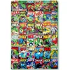Marvel Incredible Hulk Comic Books Oversized Sherpa Throw Blanket | 8 Feet Long