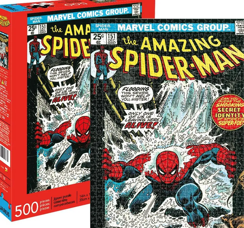 Marvel Spider-Man #151 Comic Cover 500 Piece Jigsaw Puzzle
