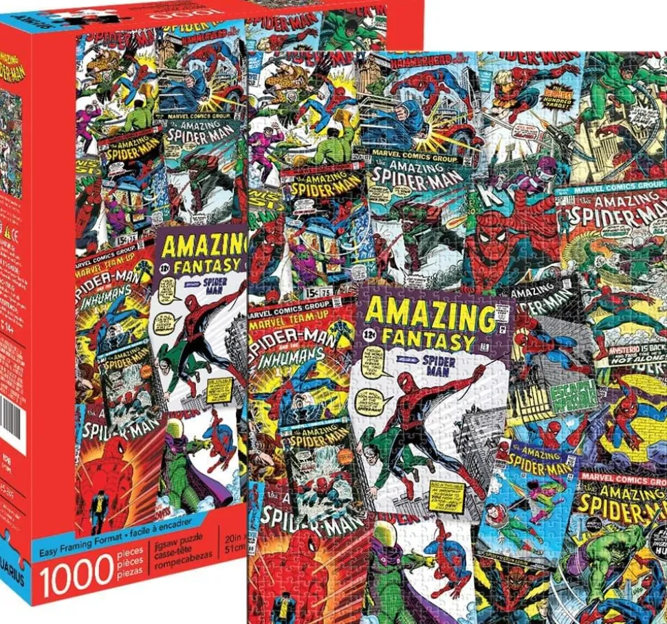 Marvel Spider-Man Collage 1000 Piece Jigsaw Puzzle