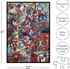 Marvel Spider-Man Heroes 3000 Piece Jigsaw Puzzle