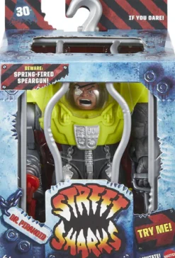 Mattel - Street Sharks Dr Piranoid Action Figure (30th Anniversary)