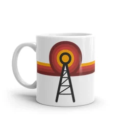 MeTV FM® Radio Tower Ceramic Mug