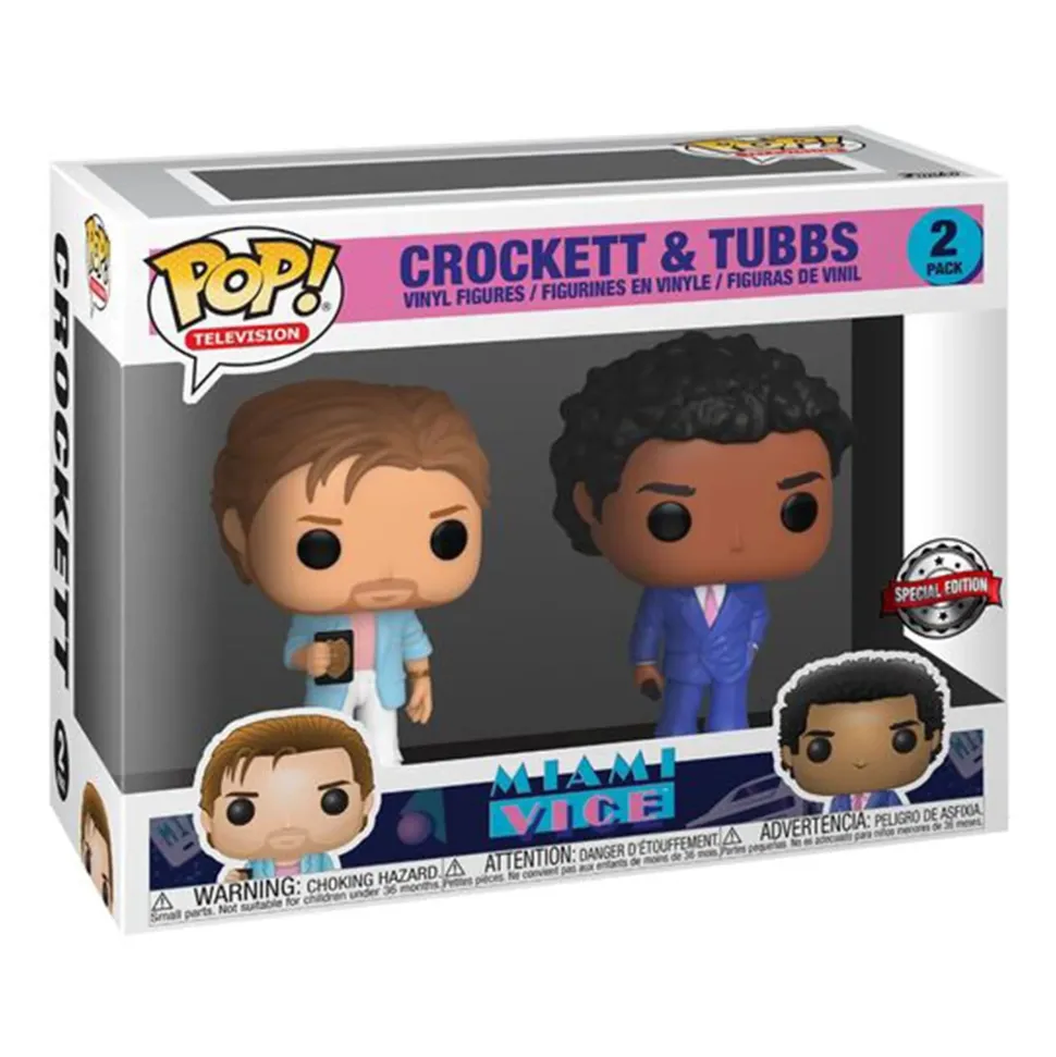 Miami Vice Funko POP 2-Pack | Crockett & Tubbs