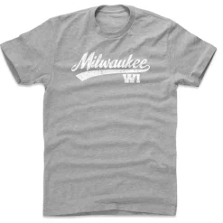 Milwaukee Wisconsin City Script WHT
