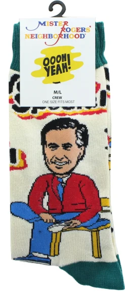 Mister Rogers Neighborhood You Are Special Women's Crew Socks | One Size