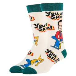 Mister Rogers Neighborhood You Are Special Men's Crew Socks | One Size