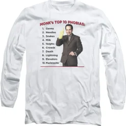 Monk - Top 10 Phobias