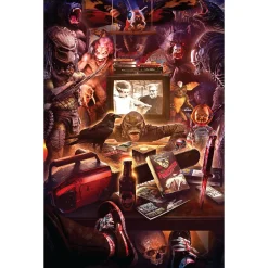 Monster Mayhem 1000-Piece Jigsaw Puzzle By Rachid Lotf | Toynk Exclusive