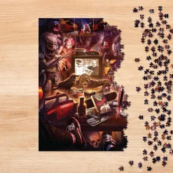 Monster Mayhem 1000-Piece Jigsaw Puzzle By Rachid Lotf | Toynk Exclusive