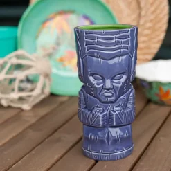 Monsters Frankenstein's Bride 20oz Geeki Tiki Mug, Blue